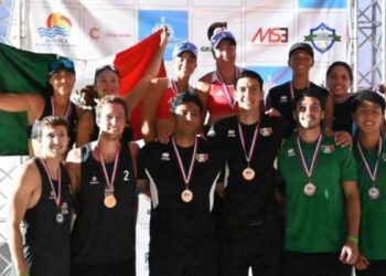 México brilla en el Tour NORCECA con cuatro medallas en voleibol de playa