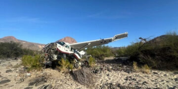 Milagro en el aire Se desploma avioneta en Baja California y sobreviven los 6 pasajeros
