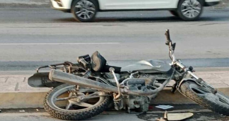 Motociclista grave tras fuerte accidente vial en Reynosa, Tamaulipas