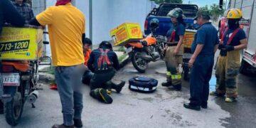 Motociclista herido Laredo