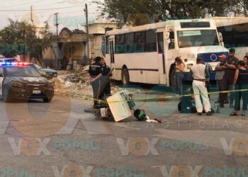 Repartidor sufre lesiones tras chocar con automóvil en Tampico