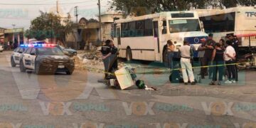 Repartidor sufre lesiones tras chocar con automóvil en Tampico