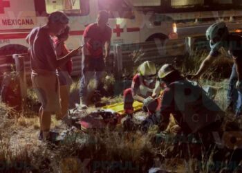 Hombre herido tras accidente en motocicleta en Altamira