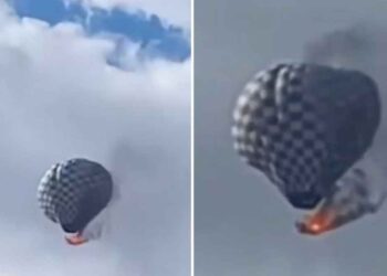 Muere una persona tras incendiarse globo aerostático en festival de Zacatecas