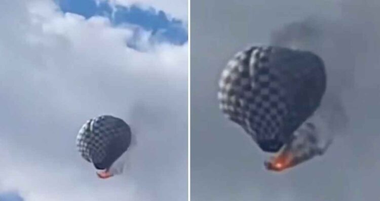 Muere una persona tras incendiarse globo aerostático en festival de Zacatecas