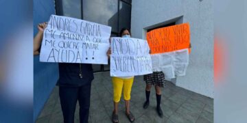 Mujer denuncia expareja Matamoros