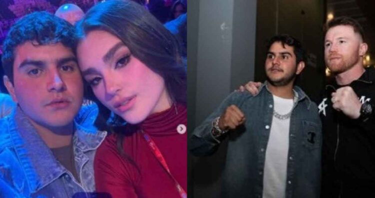 Novio de la hija del Canelo Álvarez presume su primera foto con su suegro