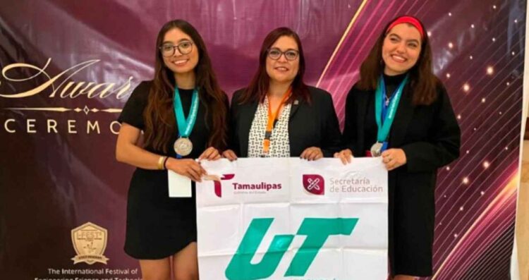 Obtienen estudiantes de Universidad Tecnológica de Altamira medalla internacional en ciencias