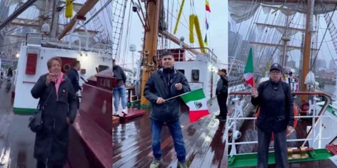 PAN INE buque Cuauhtémoc