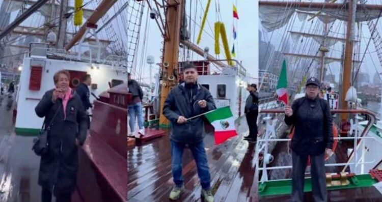 PAN INE buque Cuauhtémoc