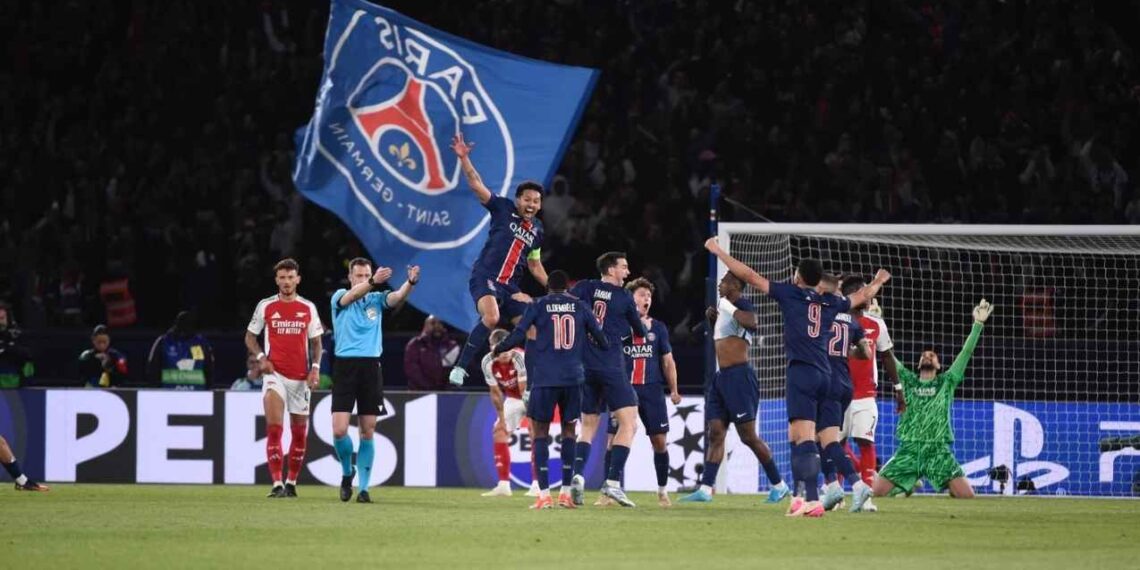 PSG Arsenal semifinal