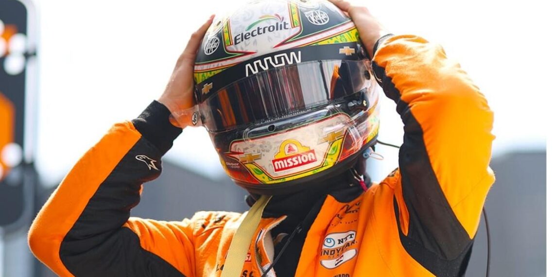 Pato O'Ward IndyCar práctica