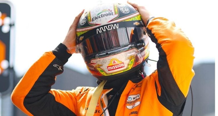 Pato O'Ward IndyCar práctica