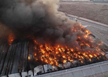 incendio planta Ramos Arizpe