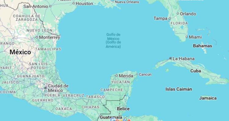 Presentan demanda contra Google por cambiar el nombre del “Golfo de México”