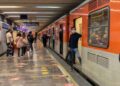 Metro de Cd. de México suspende servicio por rescate de persona