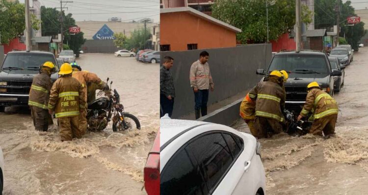 Protección Civil rescata personas