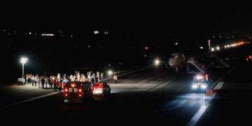 Realizan OMA, Aeroméxico y AFAC simulacro a escala real de accidente aéreo en Aeropuerto Internacional de Tampico, Tamaulipas