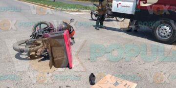 Repartidor resulta herido tras ser embestido por auto que se dio a la fuga en Ciudad Victoria, Tamaulipas
