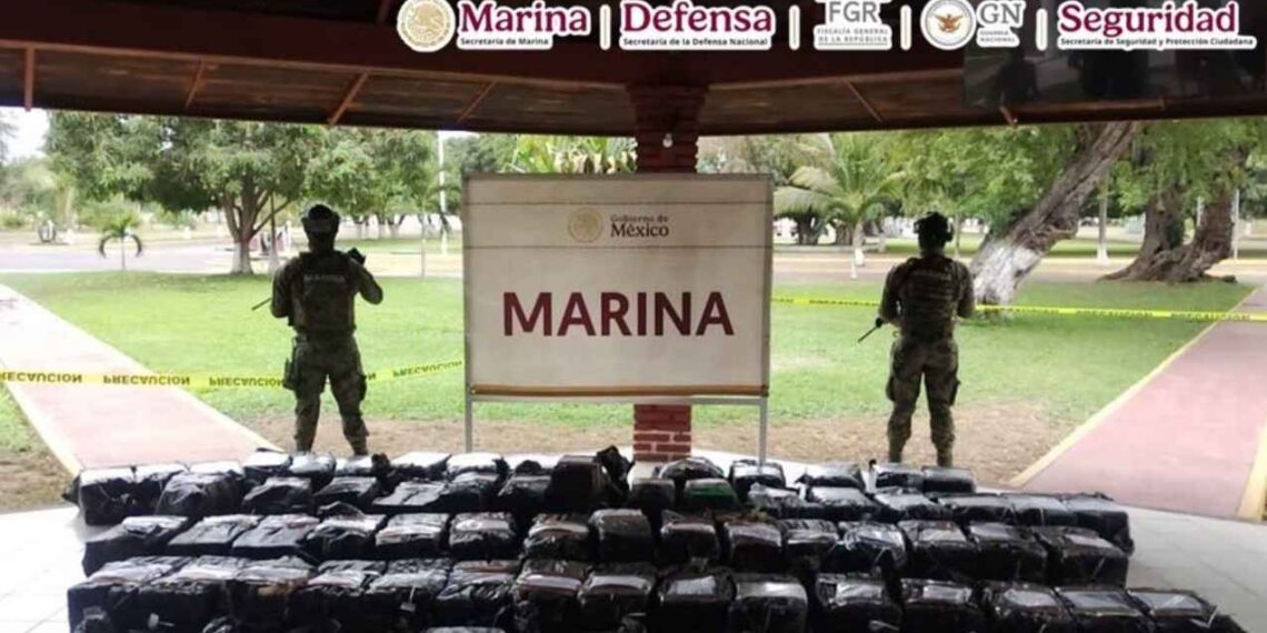 Marina cocaína Michoacán