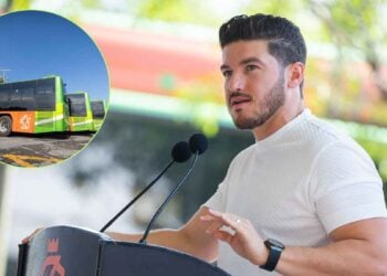 Samuel García pone en marcha nueva ruta intramunicipal en Cadereyta, Nuevo León