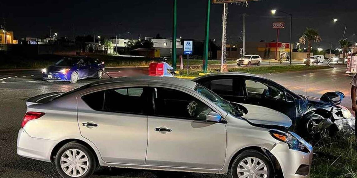 Se queda sin frenos y provoca choque con lesionados en Nuevo Laredo, Tamaulipas
