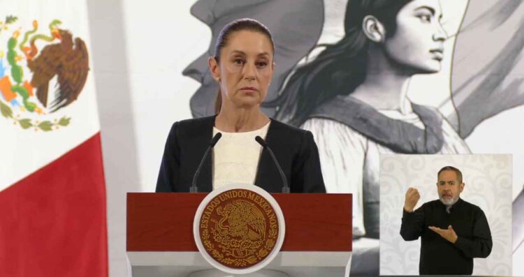 Se registran 21 homicidios dolosos menos al día en México: Claudia Sheinbaum