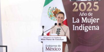 Sheinbaum Pasta de Conchos