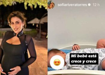 Sofía Rivera Torres vive con emoción sus primeros días como mamá de Ferrán