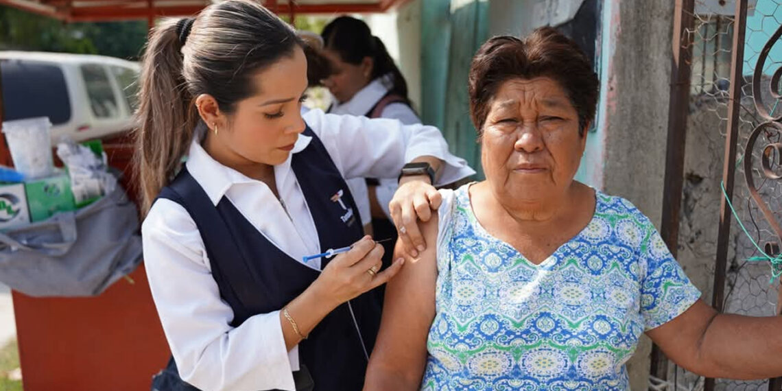 Supera Tamaulipas meta de vacunación en la Semana Nacional 2025