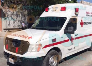 Trabajador cae desde una azotea y resulta herido en Ciudad Victoria, Tamaulipas