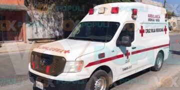 Trabajador cae desde una azotea y resulta herido en Ciudad Victoria, Tamaulipas