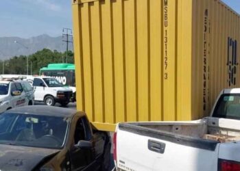 Tráiler accidente Santa Catarina