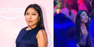 Yalitza Aparicio se va de fiesta y canta a todo pulmón en bar