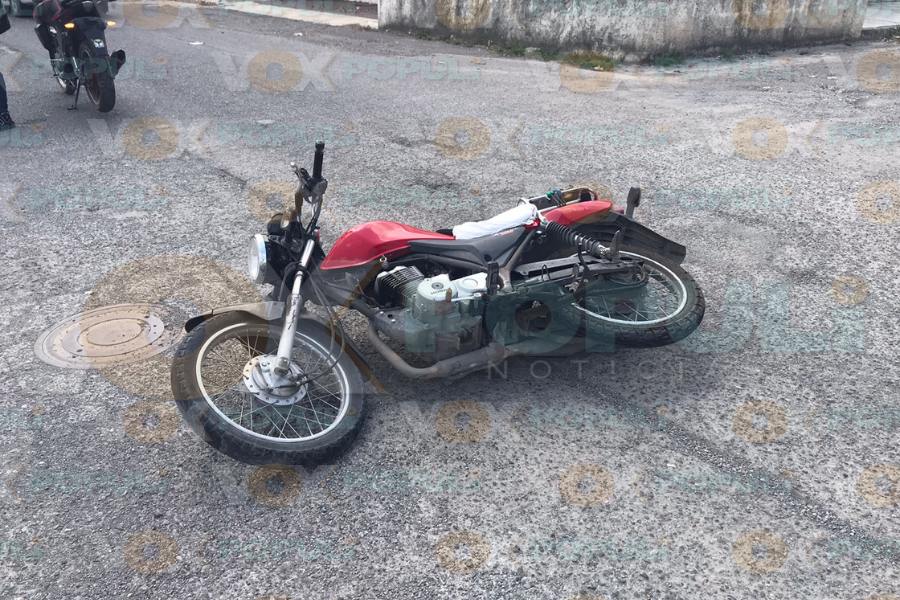 accidente con motociclista Ciudad Victoria