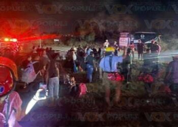 accidente de autobus turístico en Altamira