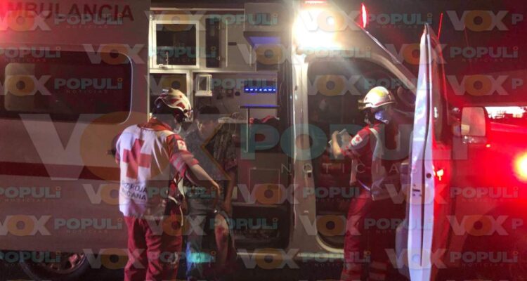 accidente de motocicleta en libramiento de Victoria