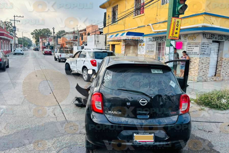accidente en Tampico hoy