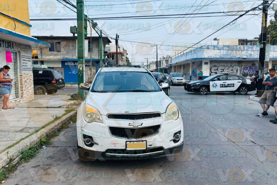 accidente en Tampico hoy