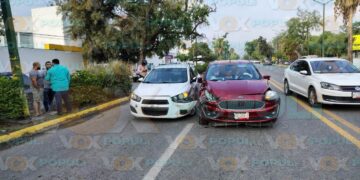 accidente frente al DIF Victoria