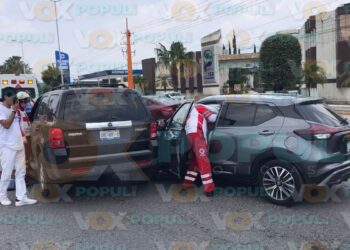 accidente hoy en avenida de Ciudad Victoria