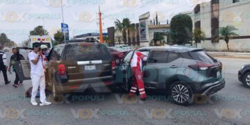 accidente hoy en avenida de Ciudad Victoria