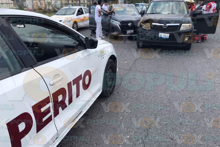 accidente hoy en avenida de Ciudad Victoria