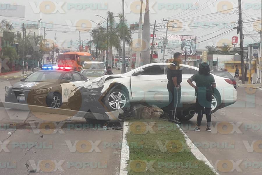 accidente hoy en Tampico