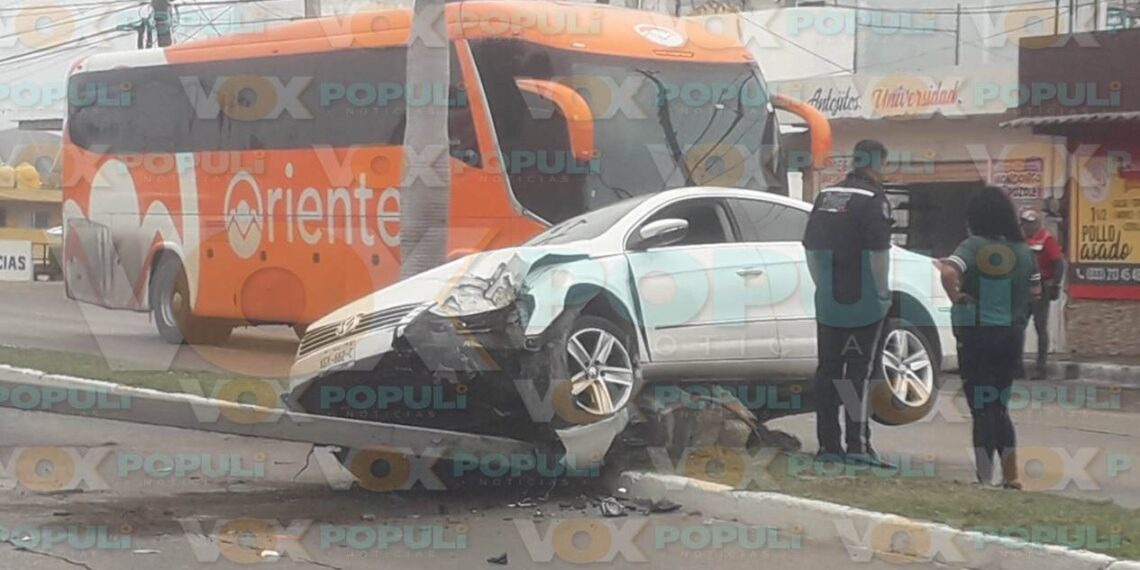 accidente hoy en Tampico