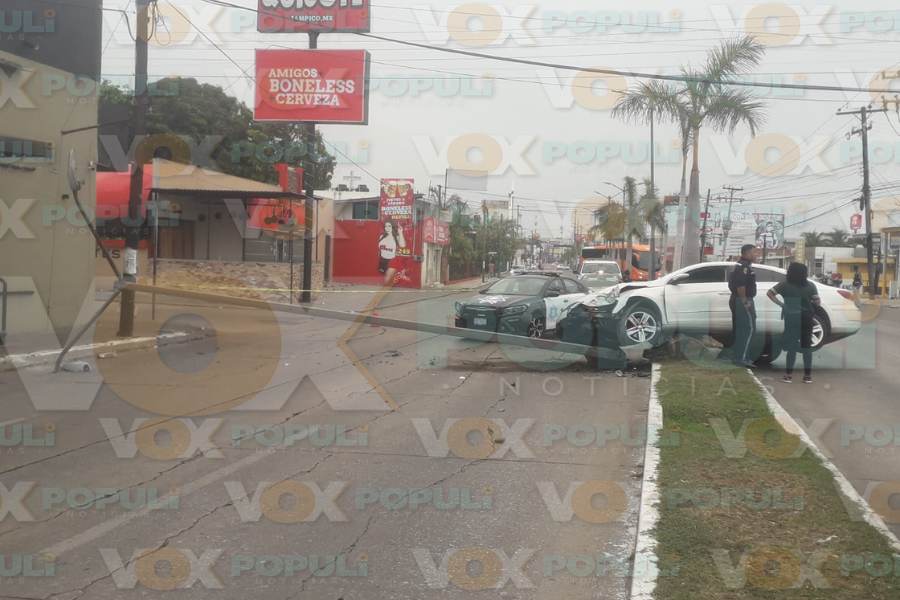 accidente hoy en Tampico