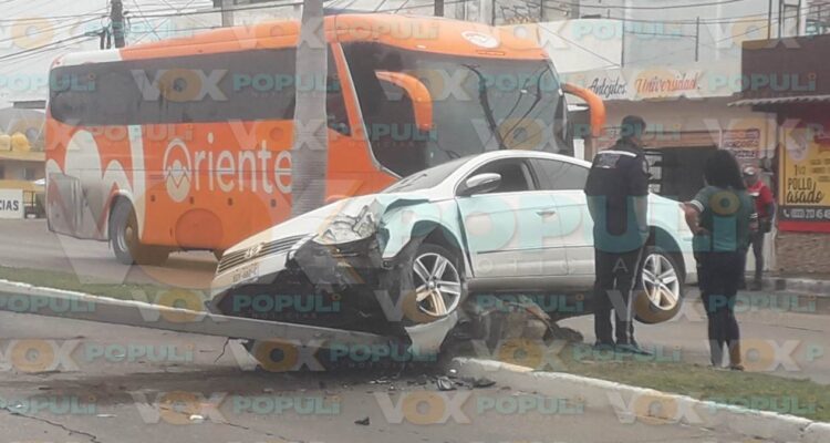 accidente hoy en Tampico