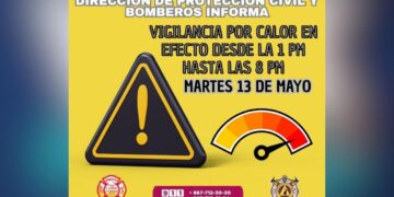 alerta por calor en Nuevo Laredo