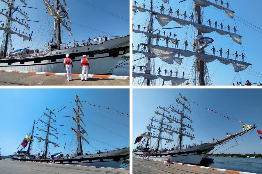 buque Simón Bolívar a Tampico