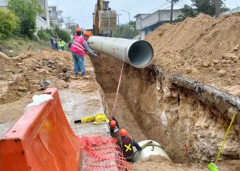 caída en construcción en Tamaulipas
